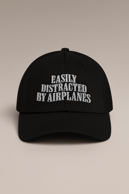 Easily Distracted By Airplanes - Hat
