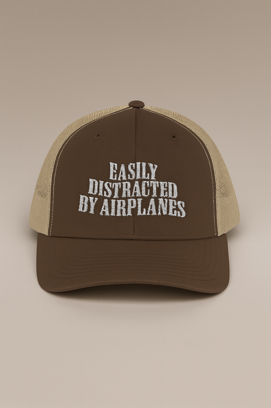 Easily Distracted By Airplanes - Hat