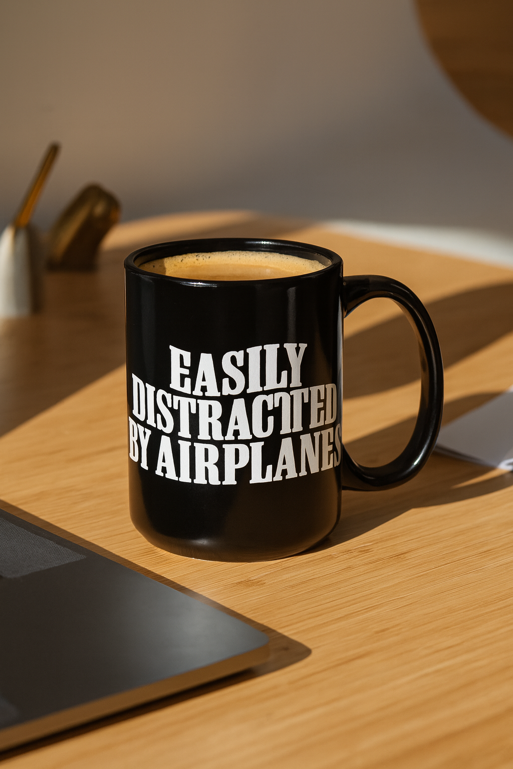 Easily Distracted by Airplanes - Mug