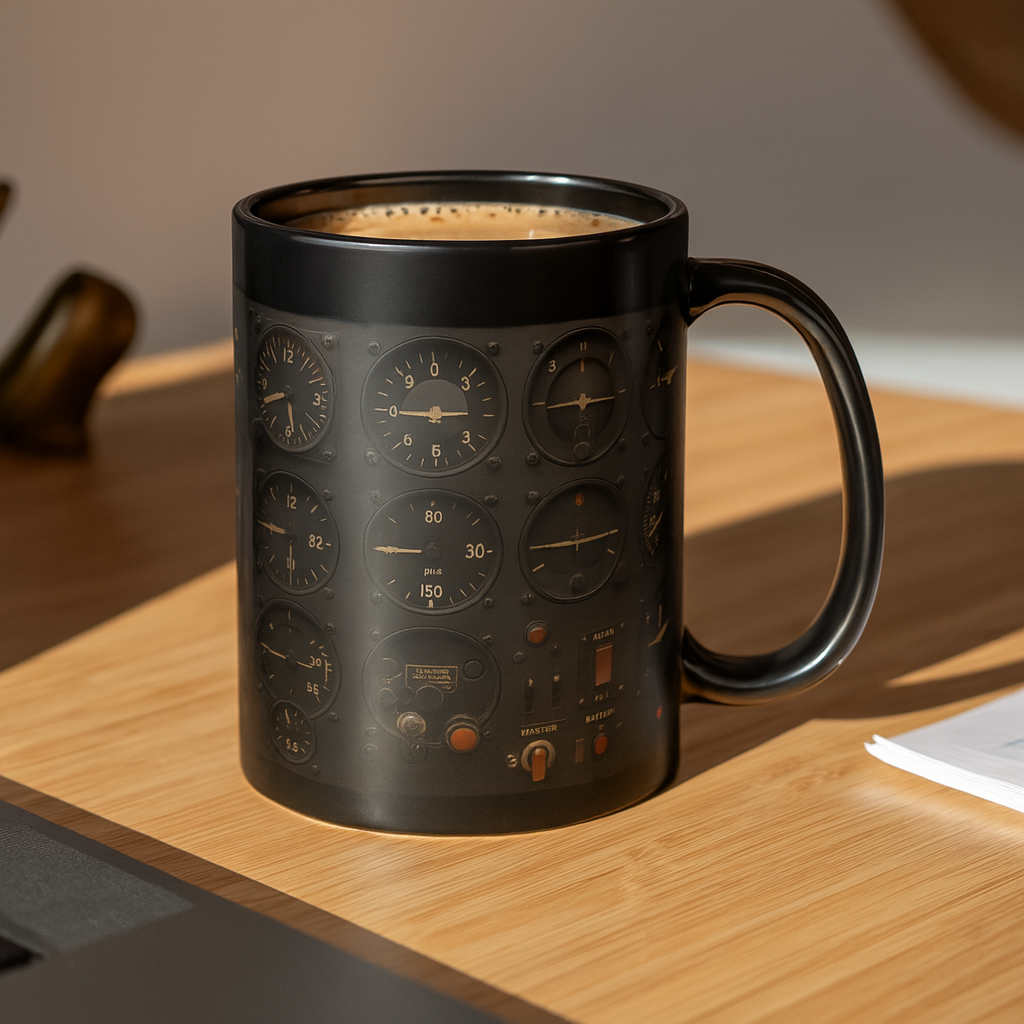 Aviator Instrument Mug