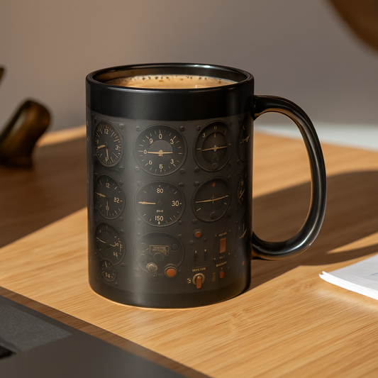 Aviator Instrument Mug